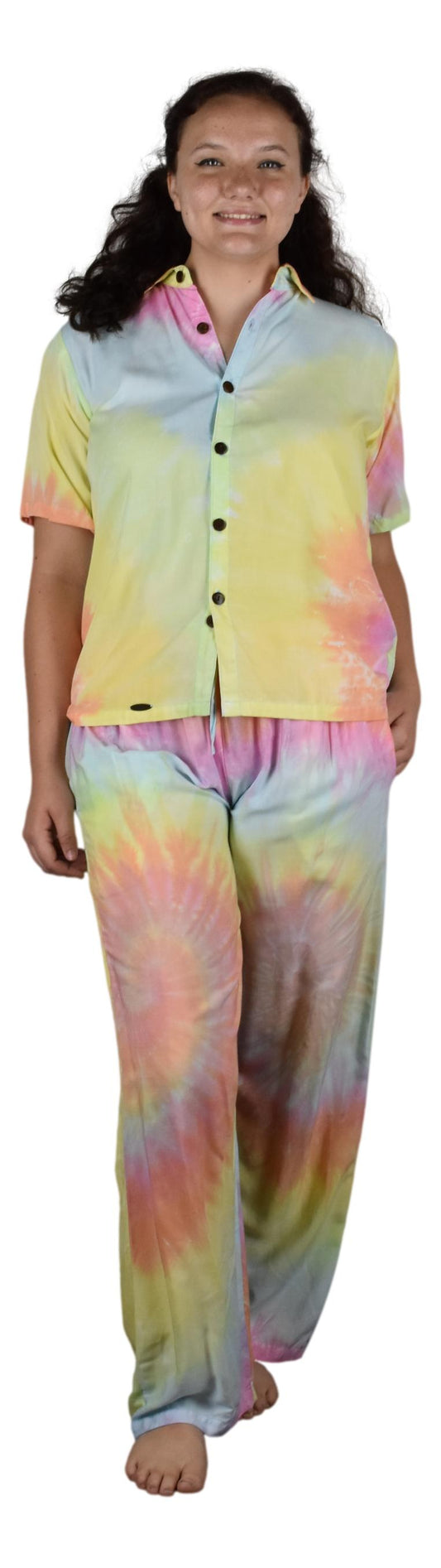 Day Jamma Set – DJ-711-XXL Pastel Tye Dye XXL