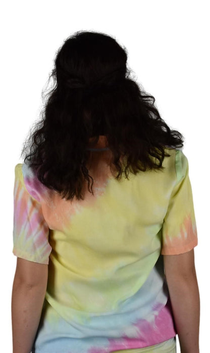 Day Jamma Button Down Top – DJT-711-S/M - Pastel Tye Dye Small/Medium