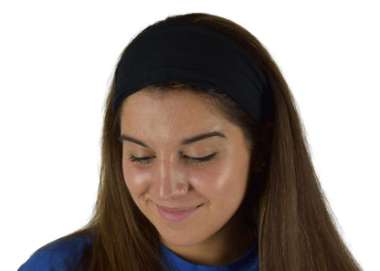 Headband & Scrunchie Set – HB-SCR-10 – Solid Black