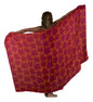 Sarong HIB7-1501-F - Hibiscus Red & Orange