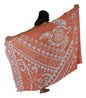Sarong HWNT-2-F - Tribal Turtle Orange