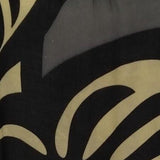 Headband & Scrunchie Set – HB-SCR-MON2-20 – Black and Gray Monstera