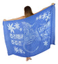 Sarong MNTA-6-F - Manta Ray Blue