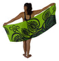Sarong MON2-4-H - Monstera Green