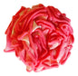 Flower Pin – PF-502 – Coral Splash Fabric Flower Pin