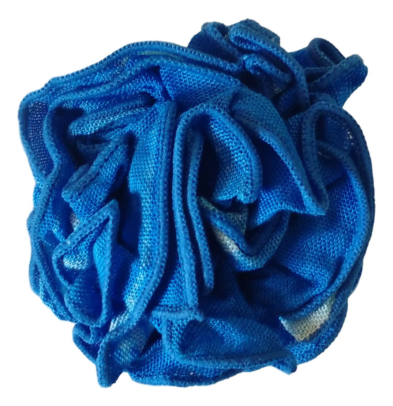 Flower Pin – PF-606 – Blue Seashore Fabric Flower Pin