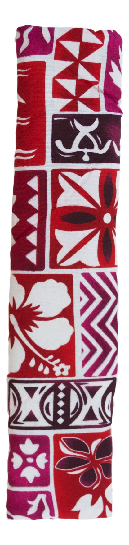 Refrigerator Handle Wrap – R-1 - Red Hawaiian Print Kitchen Handle Cover
