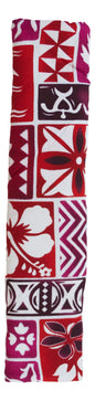 Refrigerator Handle Wrap – R-1 - Red Hawaiian Print Kitchen Handle Cover