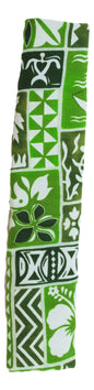 Refrigerator Handle Wrap – R-4 - Green Hawaiian Print Kitchen Handle Cover