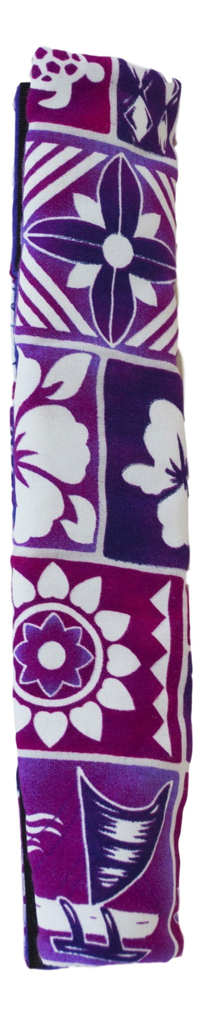 Refrigerator Handle Wrap – R-7 - Purple Hawaiian Print Kitchen Handle Cover