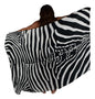 Sarong SAR-3520-F - Animal Print Zebra Black and White