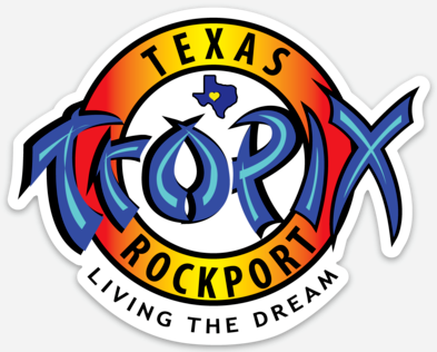 Sticker - SC-TXTRPLVDRM-4 - Texas Tropix Living the Dream - 4 inch