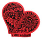 Sticker - SH-IAMRD-6 - I am Wahine - Red 6 Inch