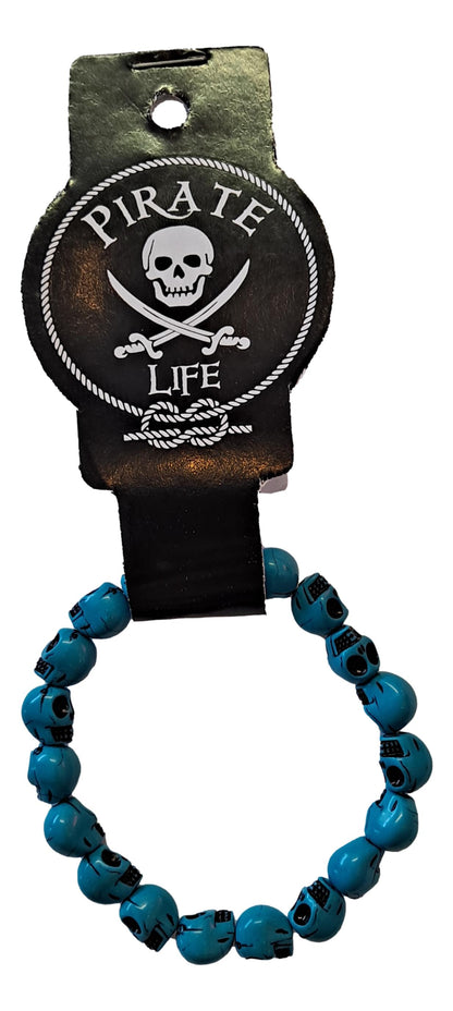 Skull Stone Stretch Bracelet – JB-SK-1 – Blue Pirate Life