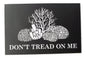 Sticker - SR-DTOMCORB-4 - Don't Tread on the Coral - Black - 4.5 inch