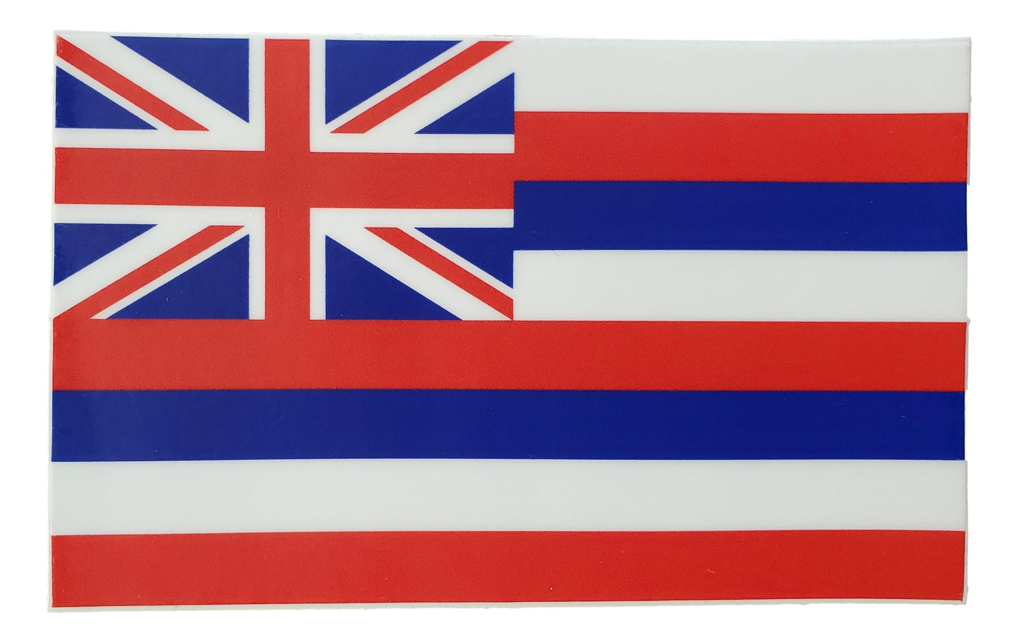 Sticker - SR-FLGHWN-4 - Hawaiian Flag 4 inch