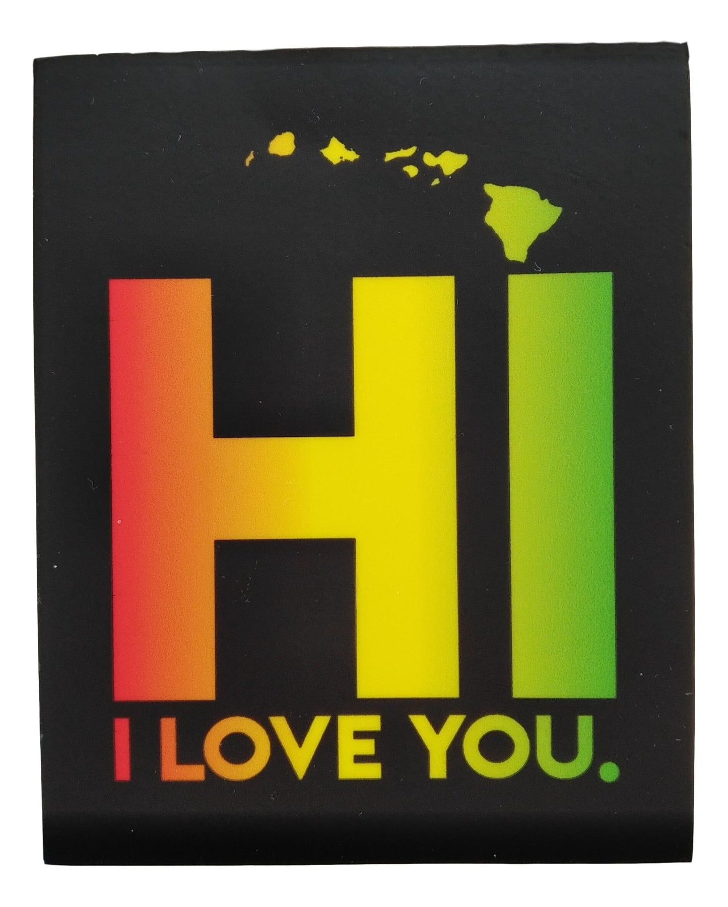 Sticker - SR-HIRSTA-3 - Hi I Love You 3 Inch