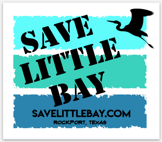 Sticker - SR-SAVELB-BL - Save Little Bay Blue - 4 inch