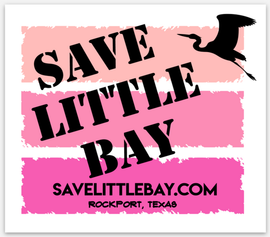 Sticker - SR-SAVELB-PK - Save Little Bay Pink, 4 Inch