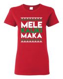 MELE KALIKIMAKA - WOMENS - RED